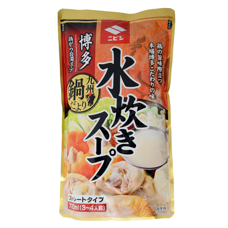 博多水炊きスープ　ニビシ醤油