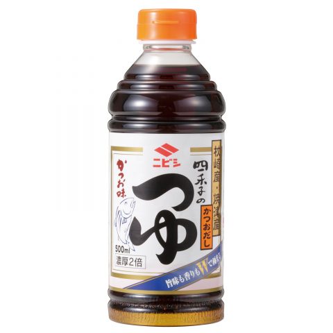 四季のつゆかつお濃厚2倍　500ml 