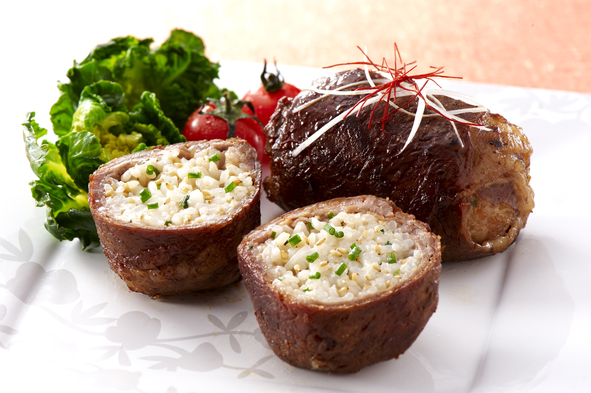 肉巻きおにぎりページ 肉巻きおにぎり | ニビシ醤油